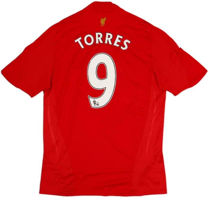 2008-10 Liverpool Home Shirt Torres #9 - 6/10 - (M)