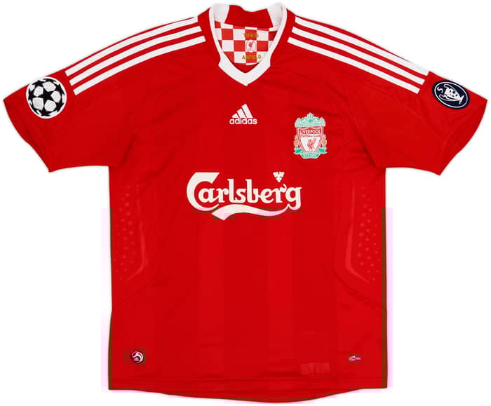 2008-10 Liverpool Camiseta de local Torres #9 - 6/10 - (M)