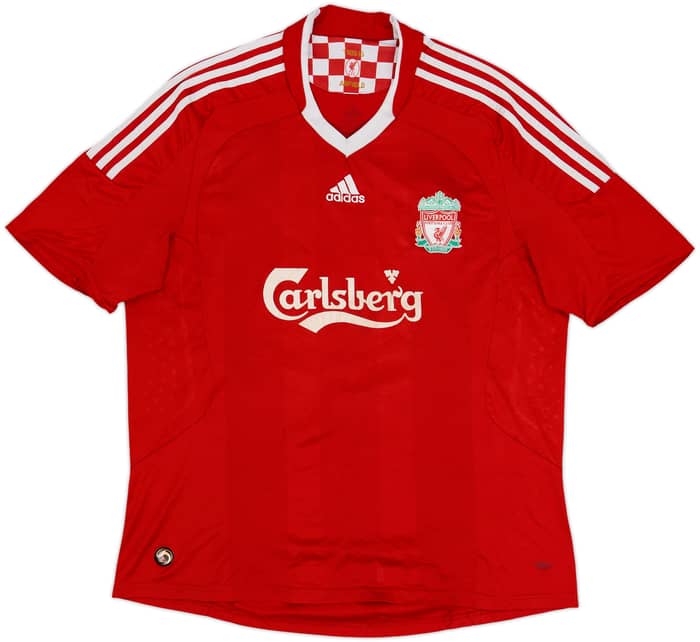 2008-10 Liverpool Home Shirt - 5/10 - (XL)