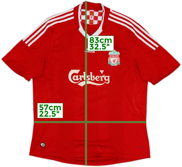 2008-10 Liverpool Home Shirt - 5/10 - (XL)