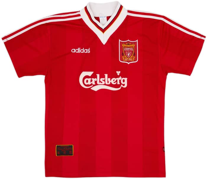 1995-96 Liverpool Home Shirt Fowler #23 - 9/10 - (L)