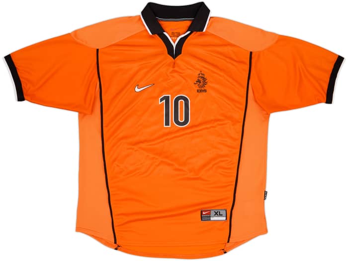 1998-00 Netherlands Home Shirt Seedorf #10 - 7/10 - (XL)