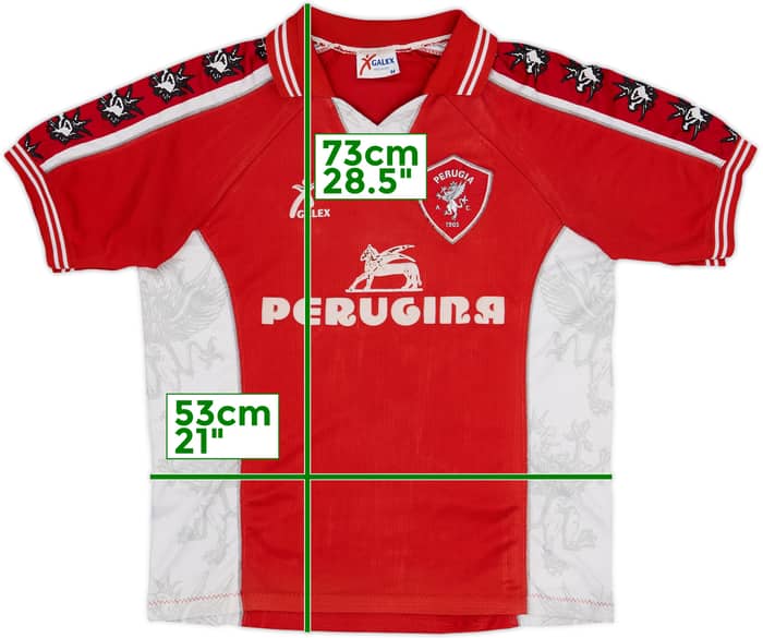 1999-00 Perugia Home Shirt #9 - 6/10 - (M)