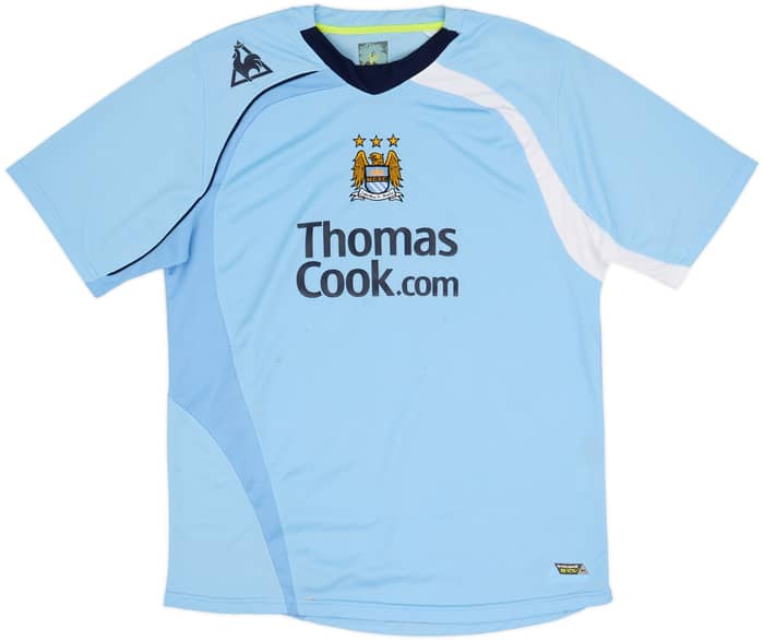 2008-09 Manchester City Home Shirt Elano #11 - 7/10 - (L)