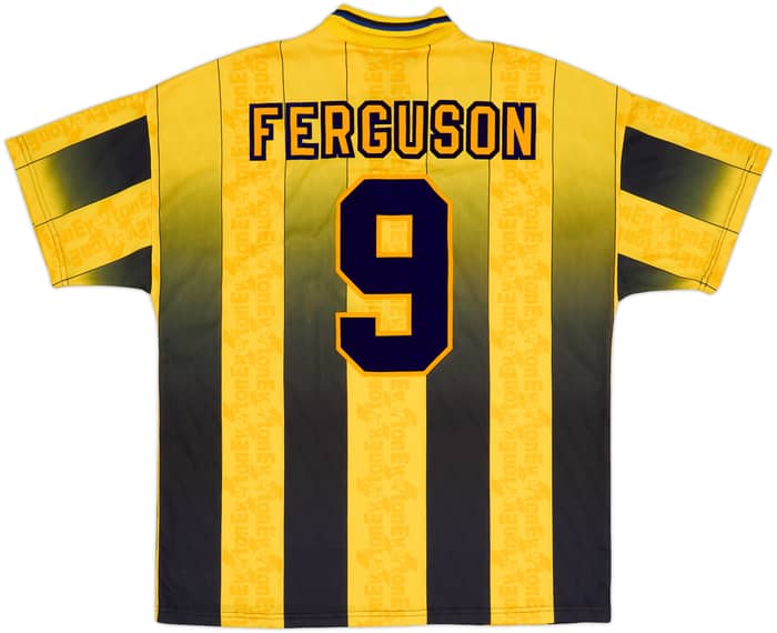 1996-98 Everton Away Shirt Ferguson #9 - 8/10 - (XL)