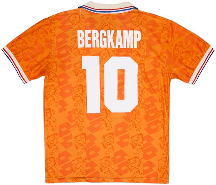 1994 Netherlands Home Shirt Bergkamp #10 - 6/10 - (L)