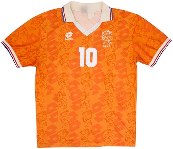 1994 Netherlands Home Shirt Bergkamp #10 - 6/10 - (L)