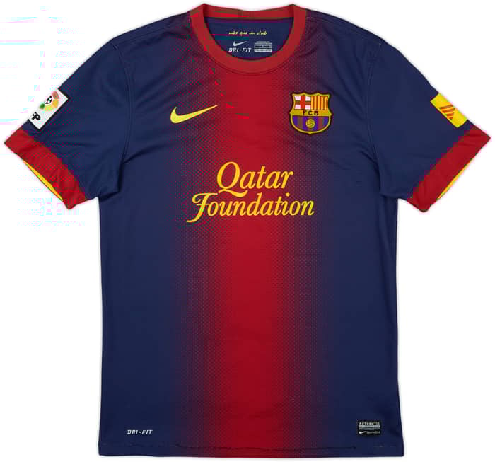 2012-13 Barcelona Home Shirt Messi #10 - 6/10 - (S)