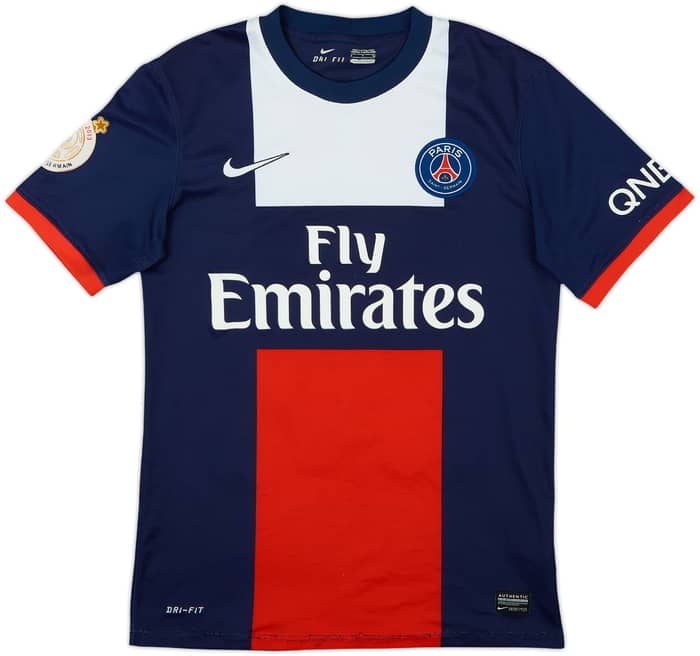 2013-14 Paris Saint-Germain Home Shirt Ibrahimovic #10 - 6/10 - (S)