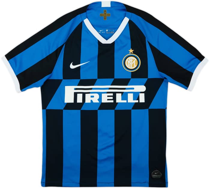 2019-20 Inter Milan Home Shirt Lukaku #9 - 8/10 - (S)