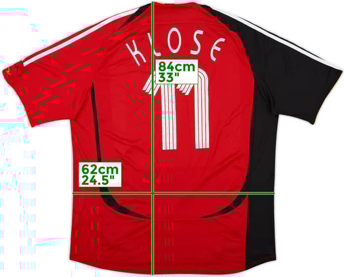 2005-07 Germany Away Shirt Klose #11 - 7/10 - (XXL)