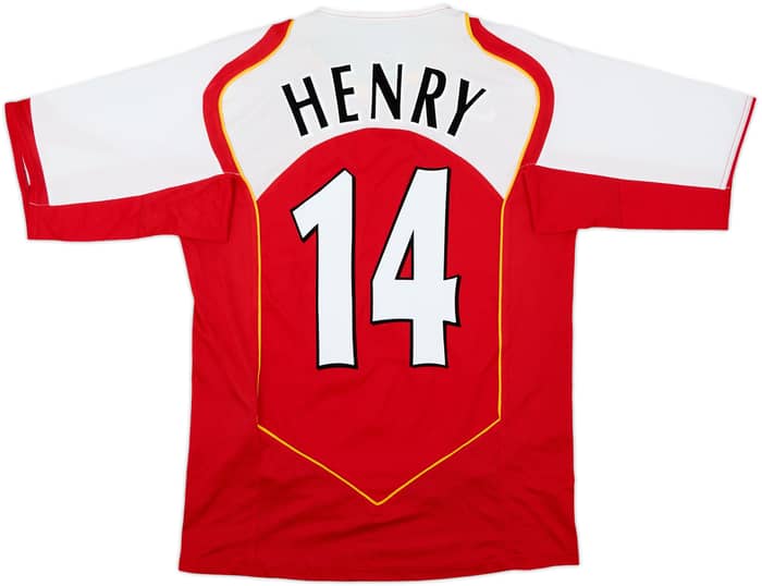 2004-05 Arsenal Home Shirt Henry #14 - 8/10 - (S)