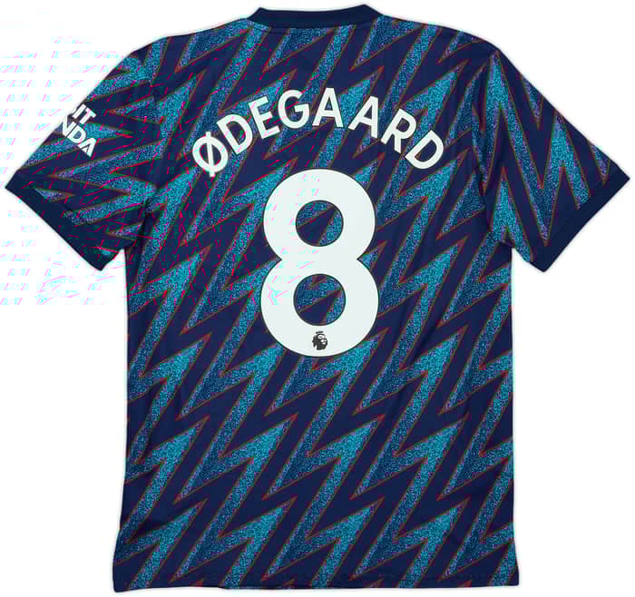 2021-22 Arsenal Third Shirt Odegaard #8 - 8/10 - (S)