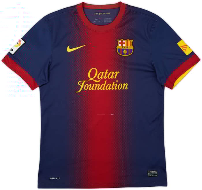 2012-13 Barcelona Home Shirt Messi #10 - 6/10 - (S)