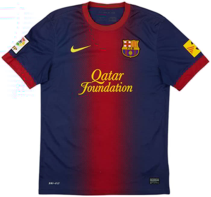 2012-13 Barcelona Home Shirt Messi #10 - 6/10 - (S)