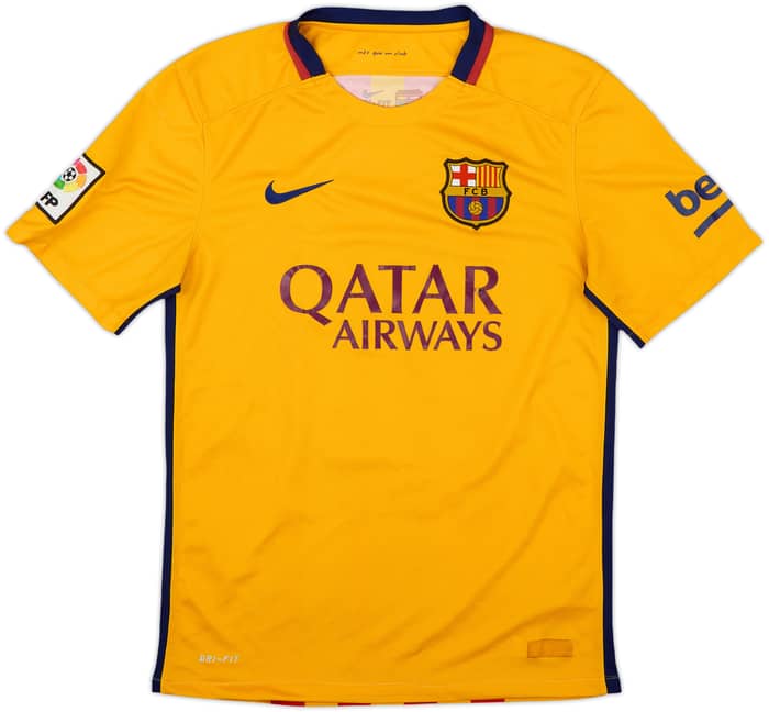 2015-16 Barcelona Away Shirt Neymar #11 - 6/10 - (S)