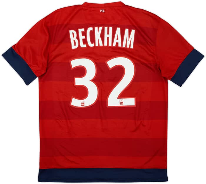2012-13 Paris Saint-Germain Away Shirt Beckham #32 - 6/10 - (M)