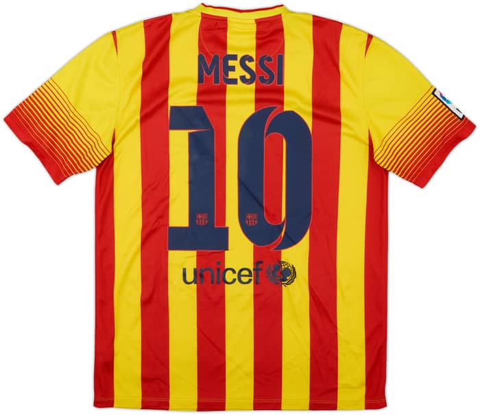 2013-15 Barcelona Away Shirt Messi #10 - 8/10 - (M)