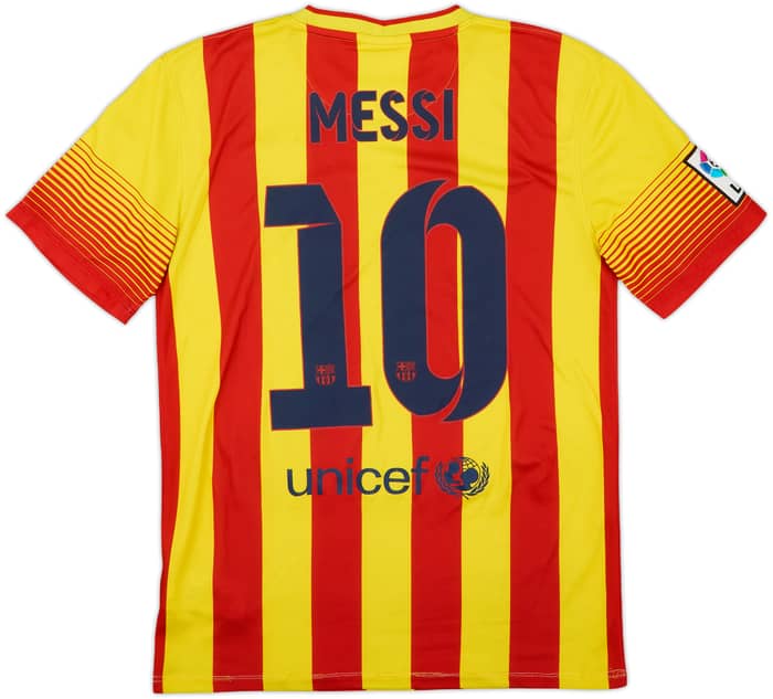 2013-15 Barcelona Away Shirt Messi #10 - 8/10 - (S)