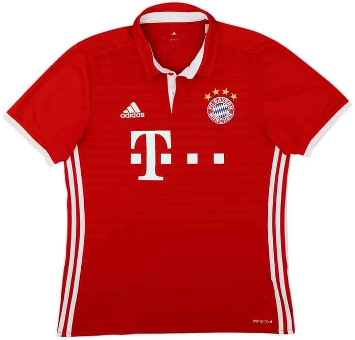 2016-17 Bayern Munich Home Shirt Lewandowski #9 - 6/10 - (M)