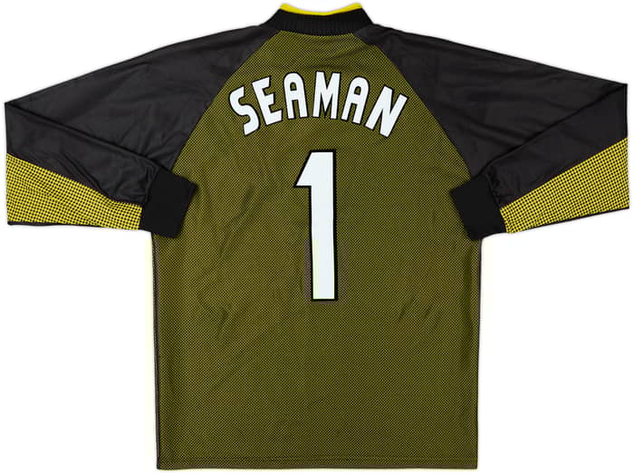 1998-99 Inglaterra Portero Camiseta Seaman #1 - 8/10 - (L)