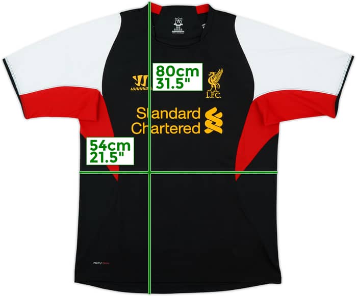 2012-13 Liverpool Warrior Training Shirt - 9/10 - (XL)