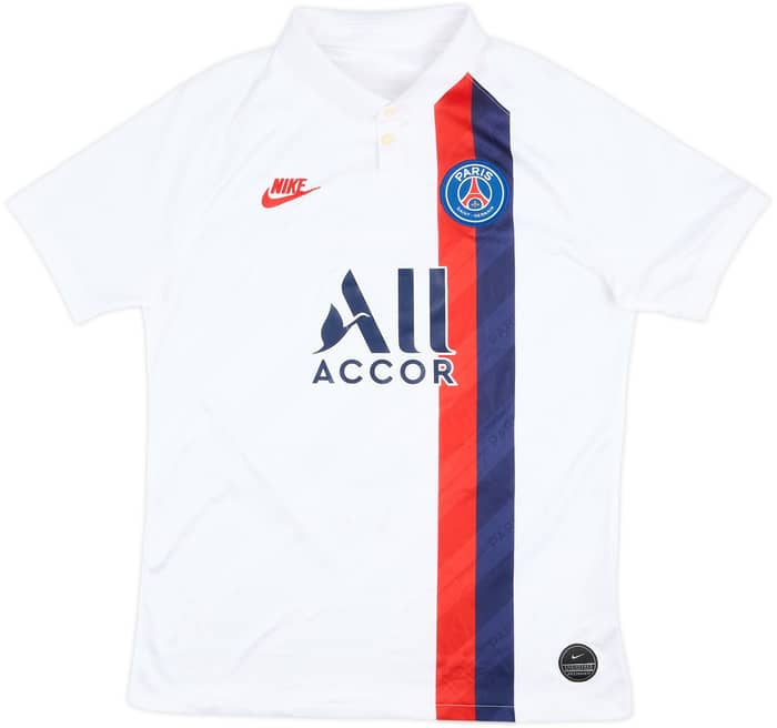 Camiseta de la tercera equipación del Paris Saint-Germain 2019-20 Mbappe #7 - 6/10 - (M)