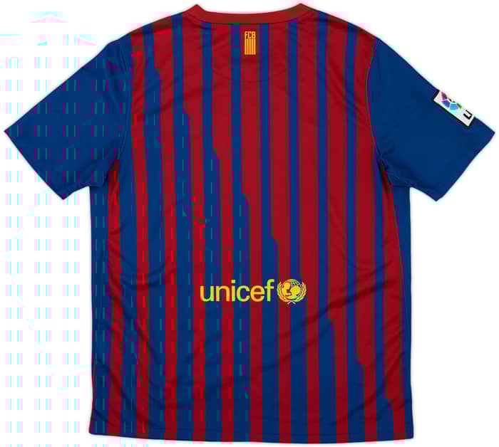 2011-12 Barcelona Home Shirt - 9/10 - (XL.Boys)