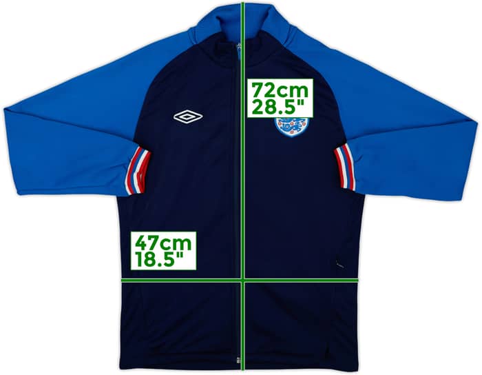 2010-11 England Umbro Track Jacket - 9/10 - (M)