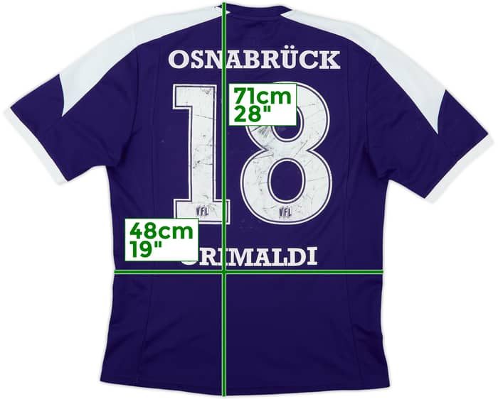 2013-14 VFL Osnabruck Home Shirt Grimaldi #18 - 5/10 - (M)