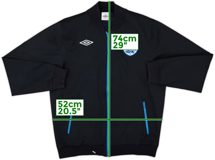 2011-12 England Umbro Track Jacket - 9/10 - (L)
