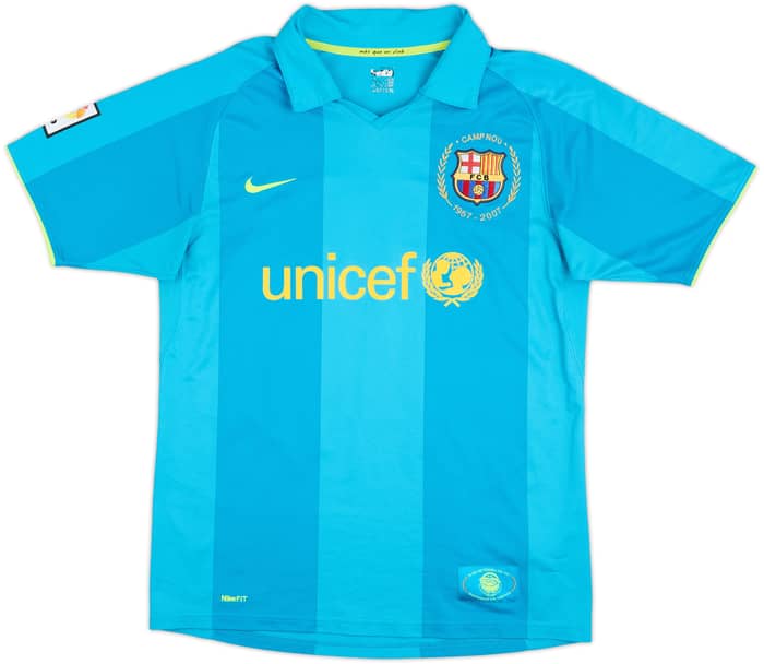 Camiseta de visitante del Barcelona 2007-09 Ronaldinho #10 - 5/10 - (M)