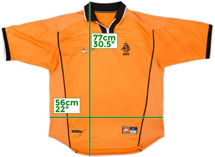 1998-00 Netherlands Home Shirt - 5/10 - (L)