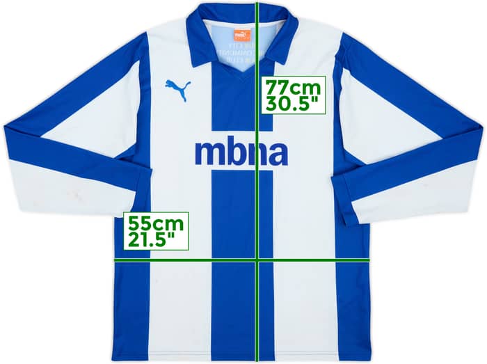 2012-14 Chester FC Home L/S Shirt #10 - 4/10 - (L)