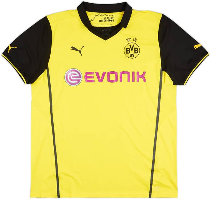 2013-14 Dortmund CL Home Shirt - 8/10 - (XXL)