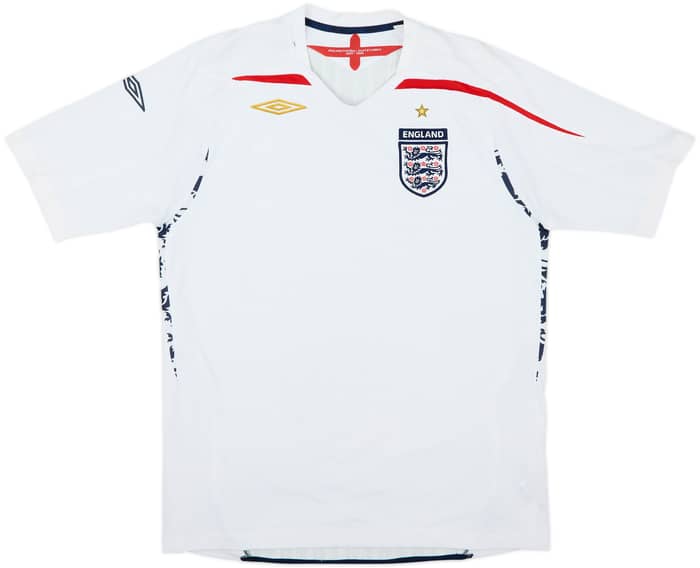 2007-09 Inglaterra Local Camiseta - 5/10 - (L)