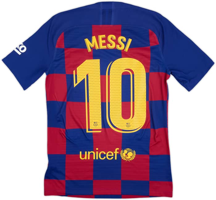 Camiseta auténtica de local del Barcelona 2019-20 Messi #10 - 6/10 - (S)