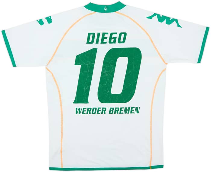 2008-09 Werder Bremen Home Shirt Diego #10 - 7/10 - (L)
