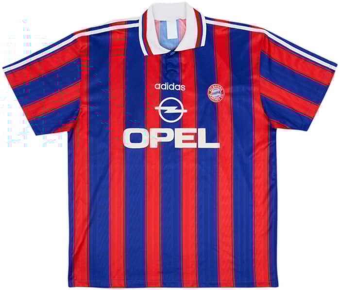 1995-97 Bayern Munich Home Shirt Matthaus #10 - 7/10 - (XXL)