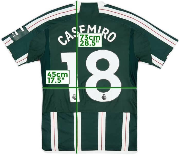 2023-24 Manchester United Away Shirt Casemiro #18 - 10/10 - (S)