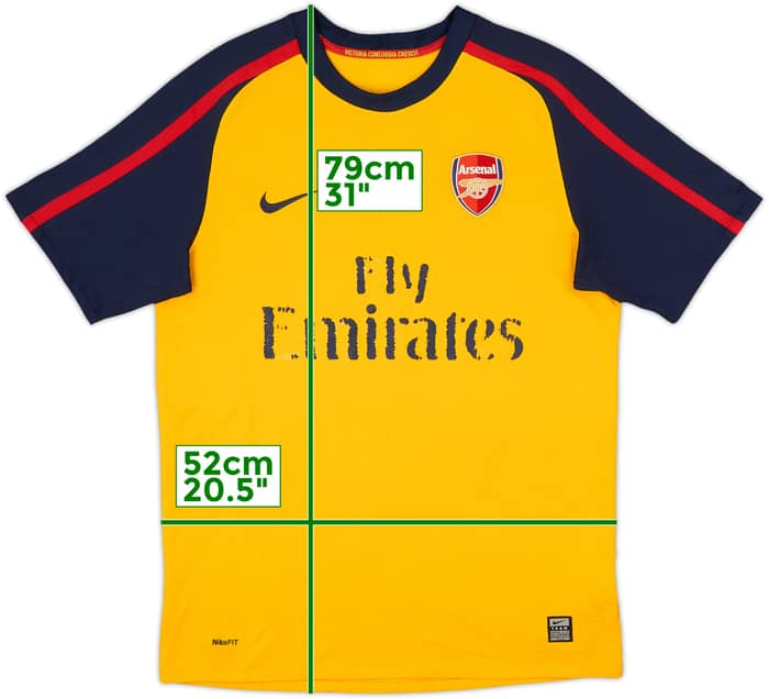 2008-09 Arsenal Away Shirt - 4/10 - (L)