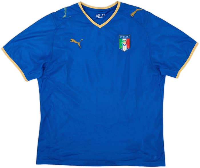 2007-08 Italy Home Shirt - 4/10 - (XL)