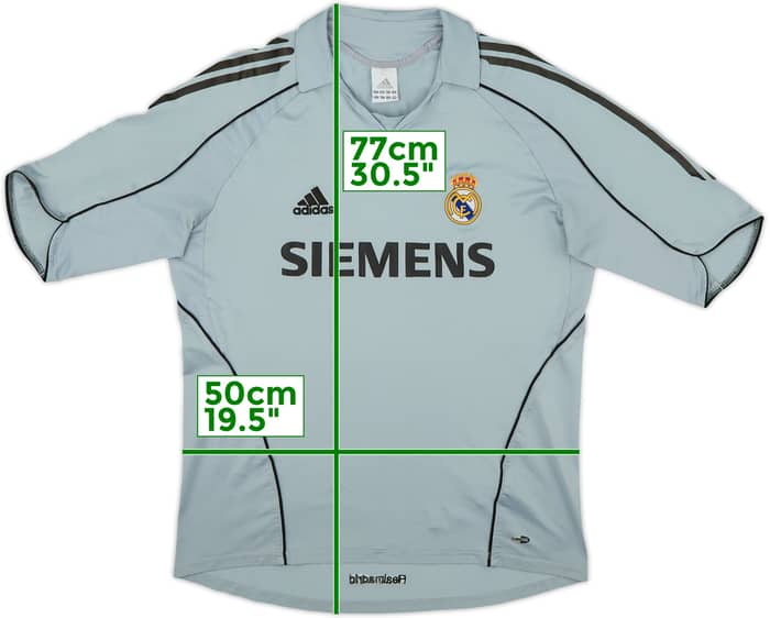 2005-06 Real Madrid Third Shirt - 5/10 - (L)