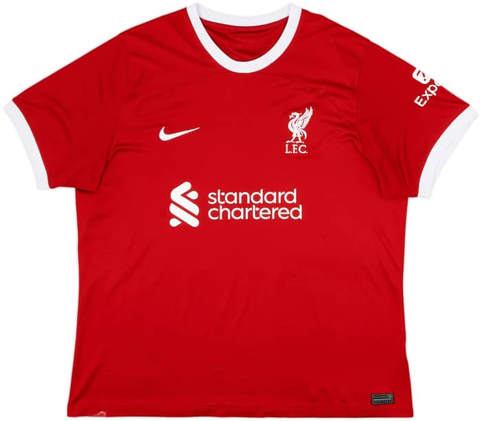 2023-24 Liverpool Home Shirt M.Salah #11 - 6/10 - (XL)