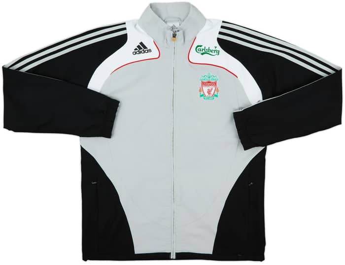 2009-10 Liverpool adidas Track Jacket - 7/10 - (M)
