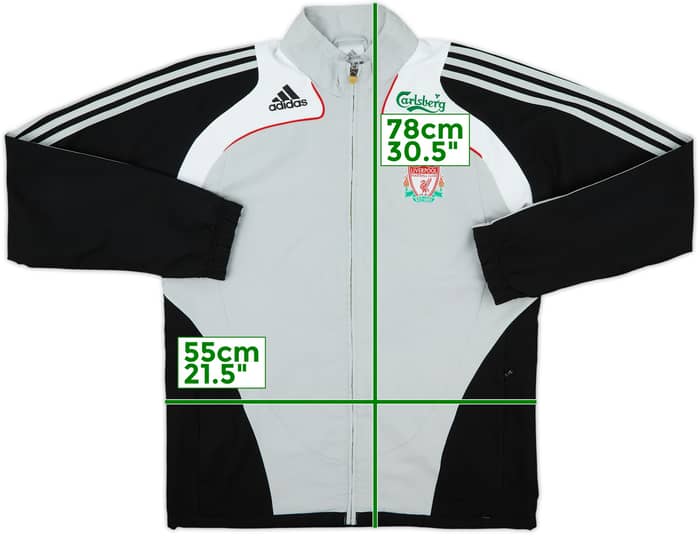 2009-10 Liverpool adidas Track Jacket - 7/10 - (M)