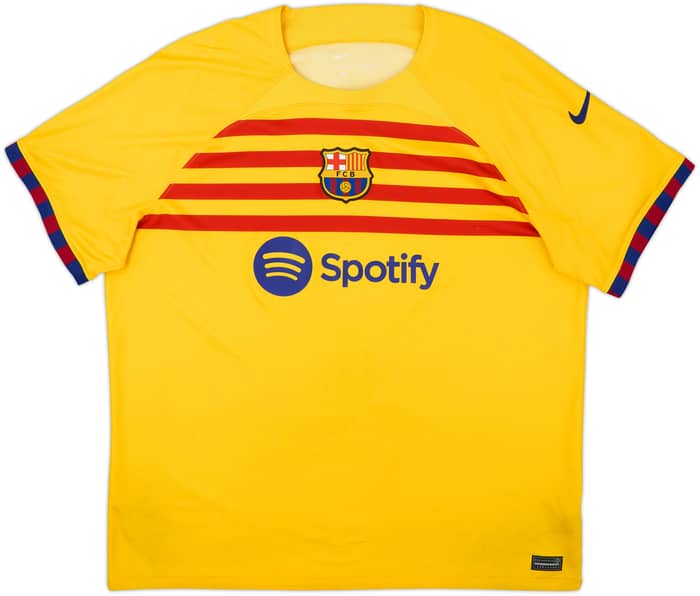 2023-24 Barcelona Fourth Shirt - 8/10 - (XXL)