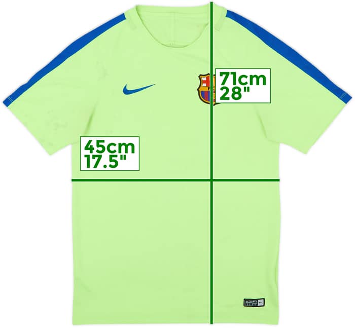 2017-18 Barcelona Nike Training Shirt - 4/10 - (S)