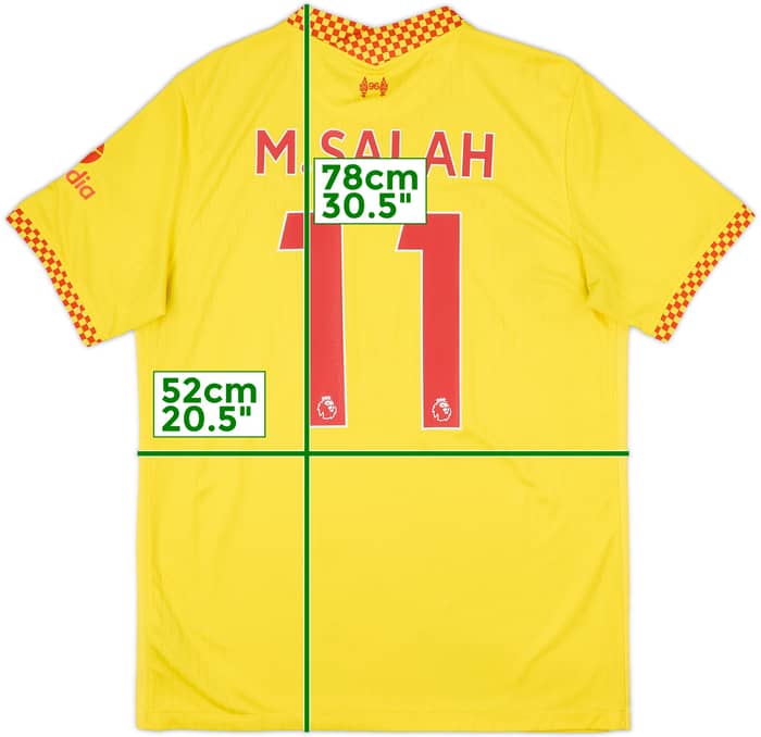2021-22 Liverpool Third Shirt M.Salah #11 - 5/10 - (L)