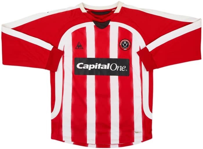 2008-09 Sheffield United Youth Home L/S Shirt #19 - 5/10 - (XL)